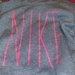 Grey and pink Nike jacket